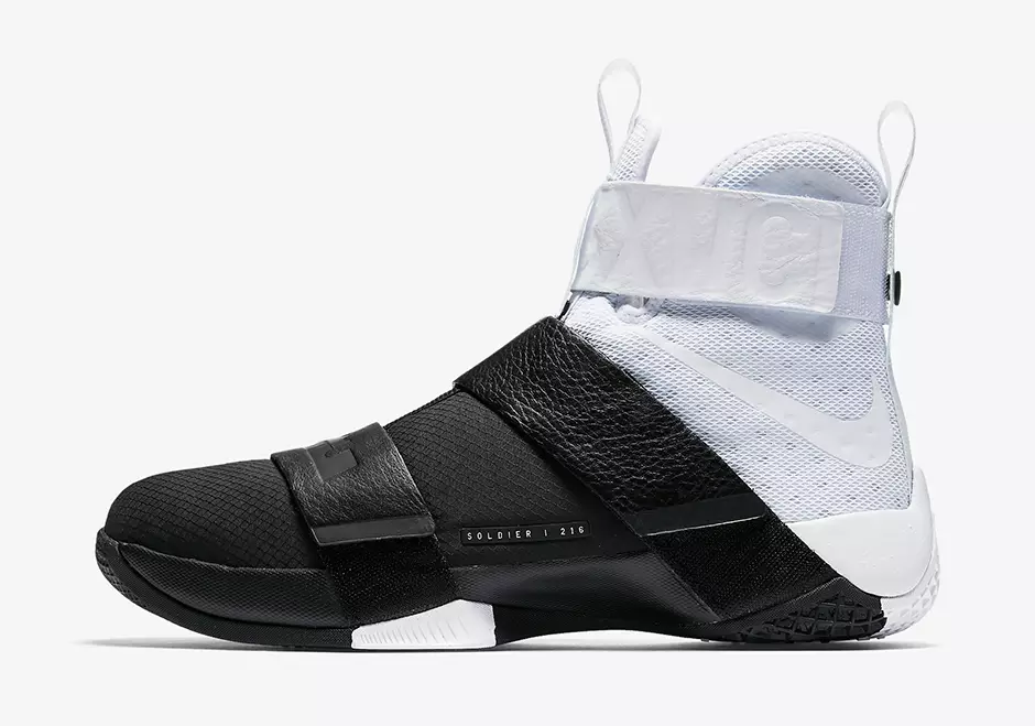 Nike LeBron Żołnierz 10 Pinnacle Biały Czarny