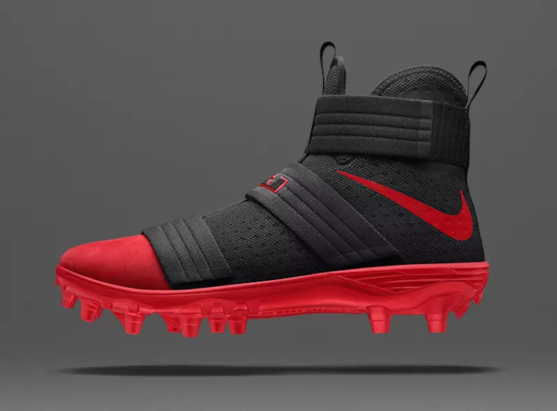 Nike LeBron Soldier 10 Ohio State Cleats