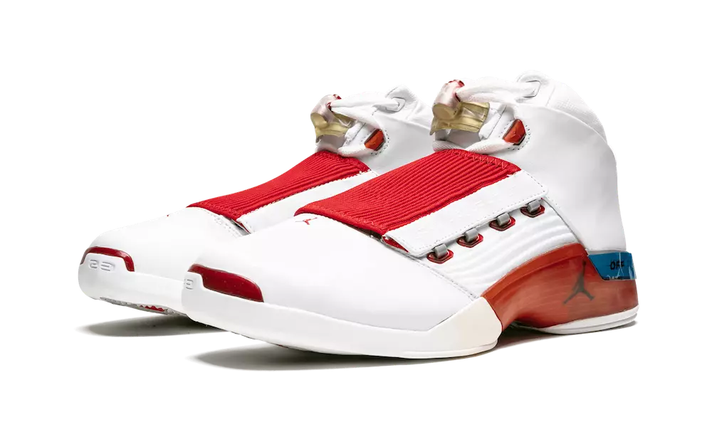 Air Jordan 17 Varsity Red 302720-161 Datum izdavanja 2002.