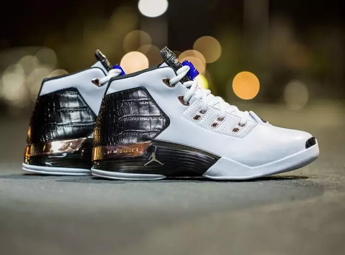 Air Jordan 17 White Croc ကြေးနီ ဖြန့်ချိသည့်ရက်စွဲ