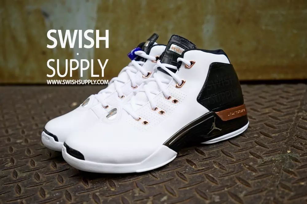 Air Jordan 17 Copper On Feet Releasedatum