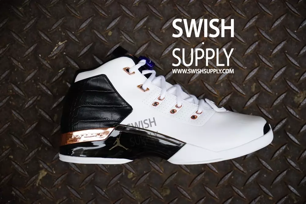 Дата на издаване на Air Jordan 17 Copper On Feet