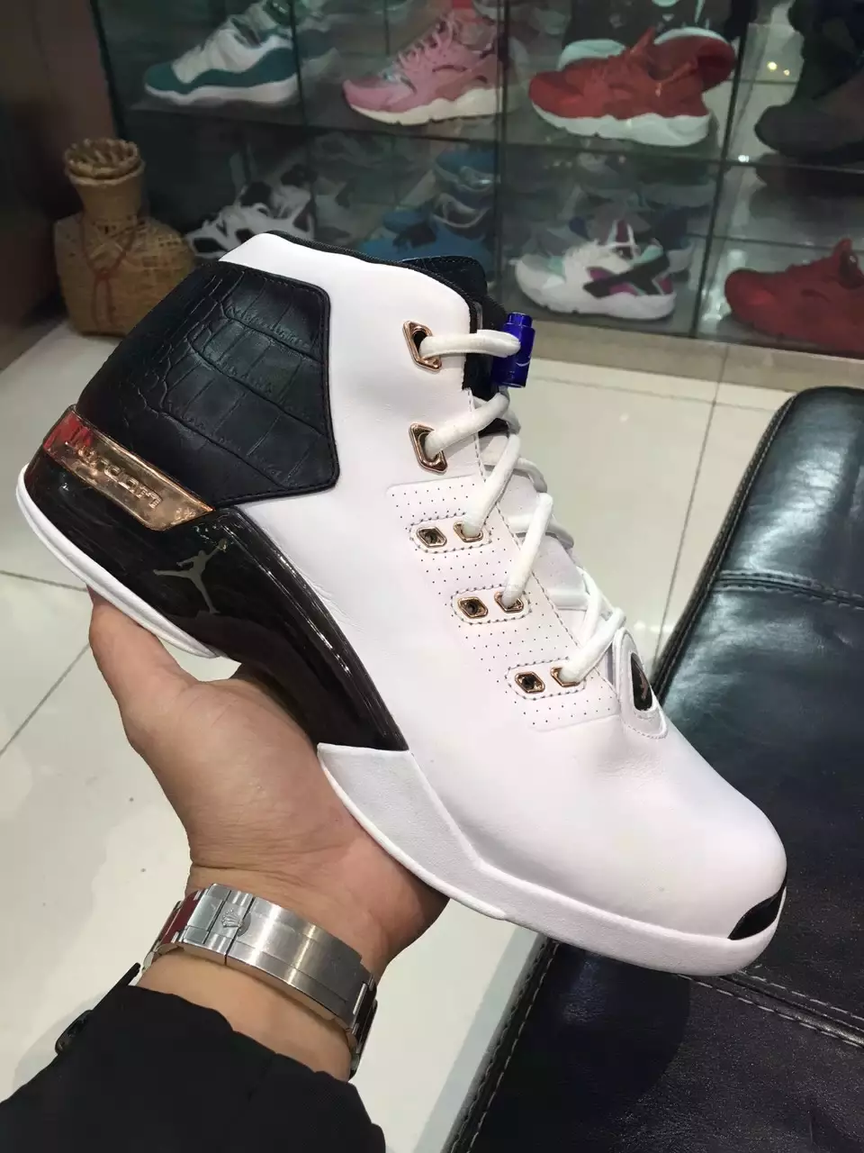 Copper Air Jordan 17 2016 г