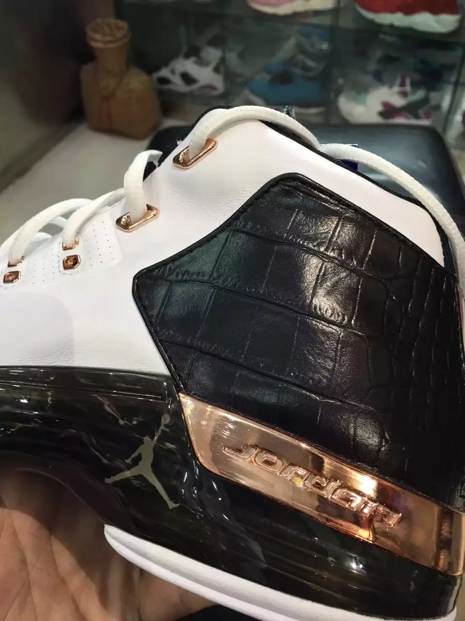 Copper Air Jordan 17 2016