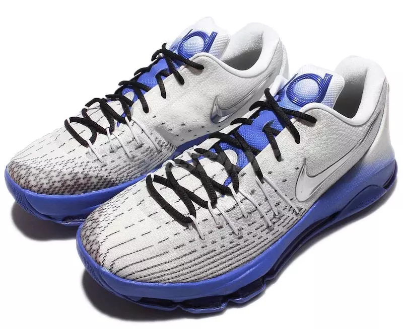 Nike KD 8 Uptempo Racer Blu Metallico Argento 800259-104