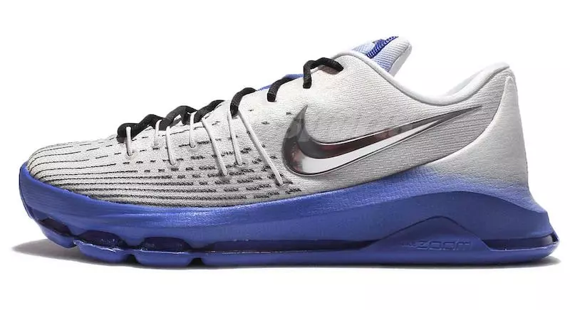 Nike KD 8 Uptempo Racer Blu Metallico Argento 800259-104