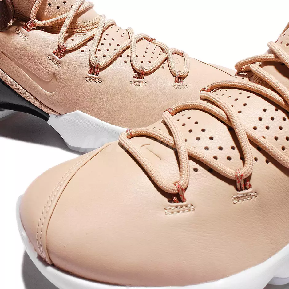 Кожаные кроссовки Nike LeBron 13 Elite Tan