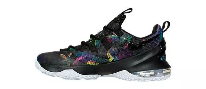 Nike LeBron 13 Low Zwart Cosmic Paars Wit