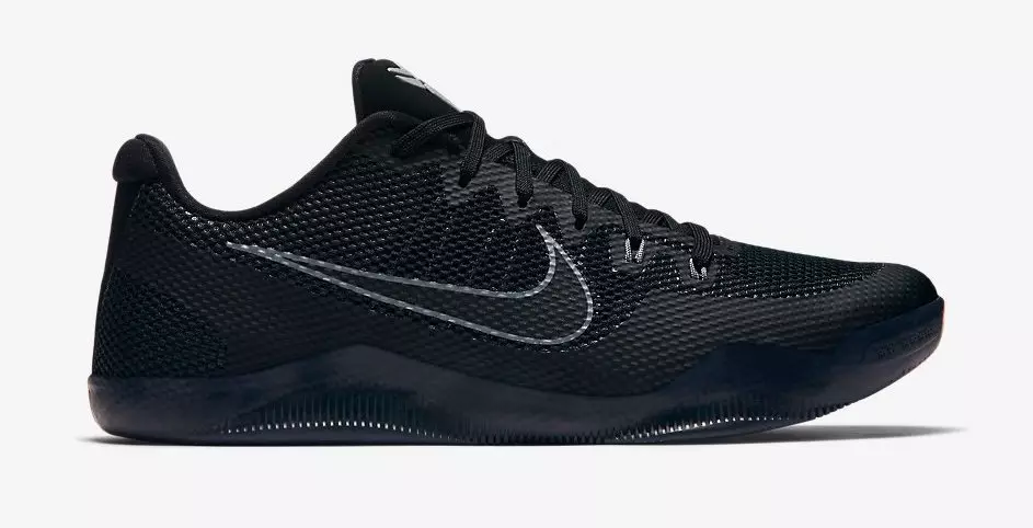 Nike Kobe 11 EM төмен қара салқын сұр Шығарылым күні