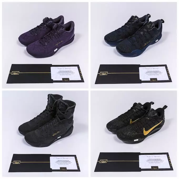 Charitatívna organizácia Nike Kobe Black Mamba s podpisom