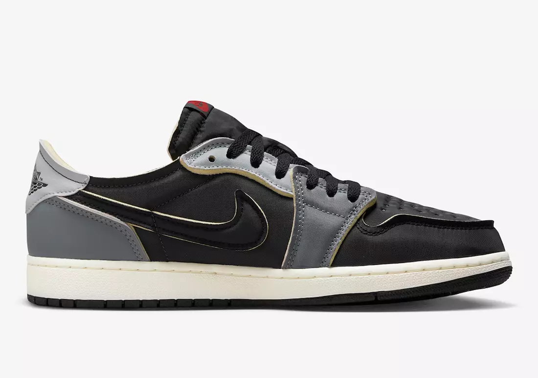 Air Jordan 1 Low OG EX tumši dūmu pelēks DV0982-006 izlaišanas datums