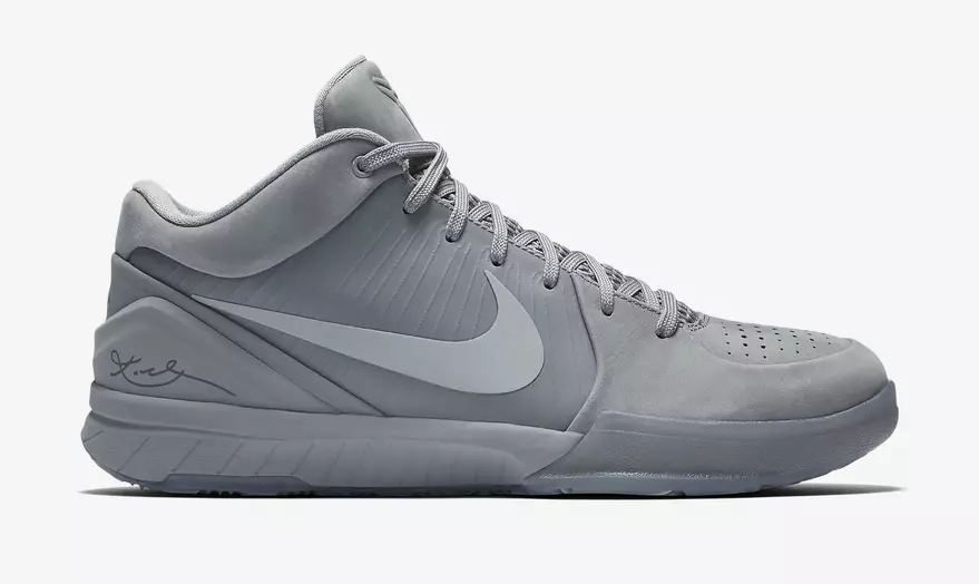 Nike Kobe 4 FTB ब्लैक माम्बा पैक में फीका