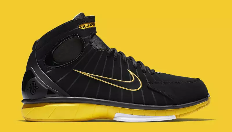 Nike Huarache 2K4 ब्लैक वर्सिटी मक्का