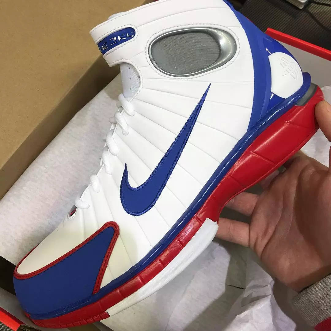 Nike Huarache 2K4 All Star Beyaz Kraliyet Kırmızısı