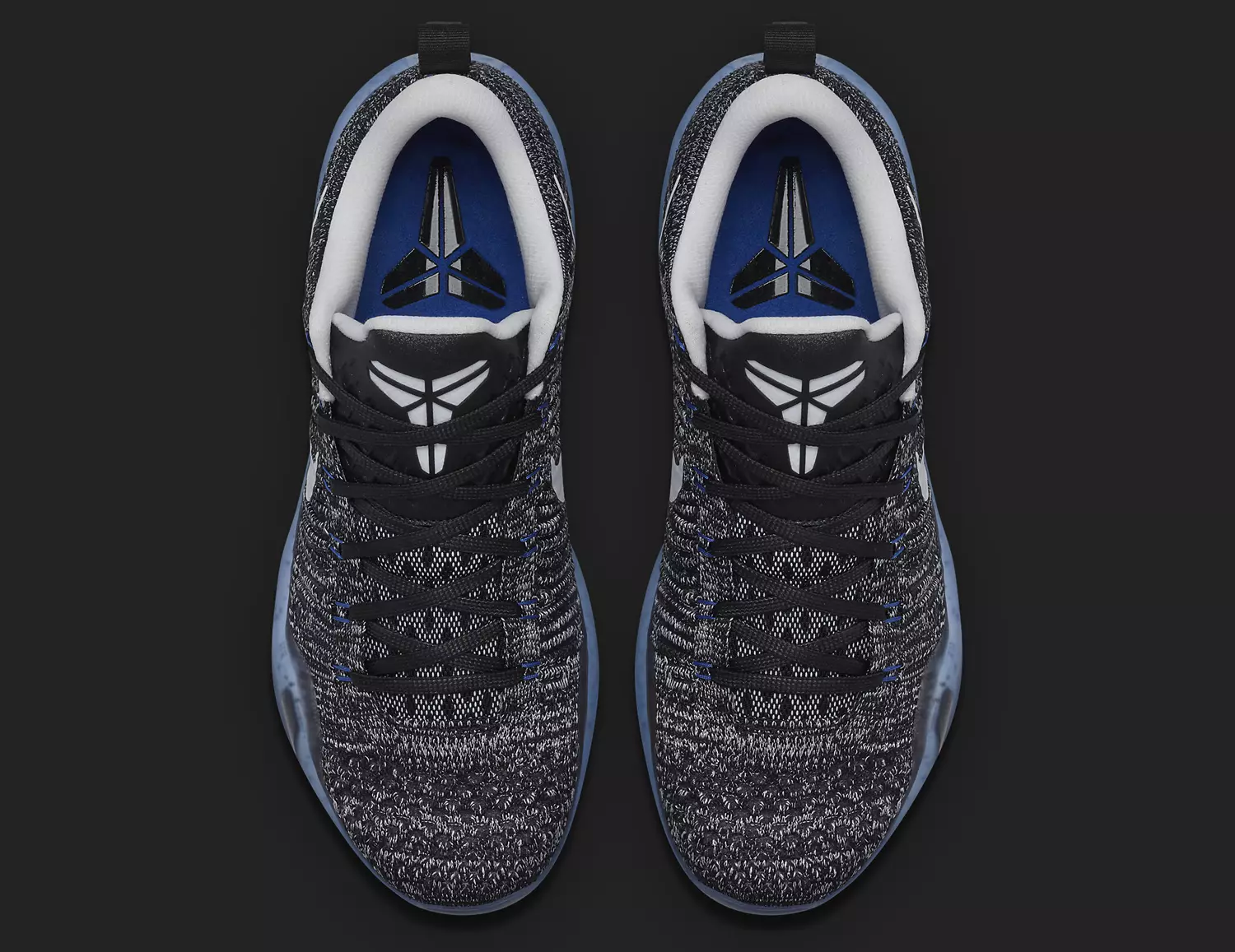 Nike Kobe 10 Elite Low црно бело сино