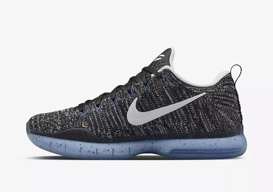 Nike Kobe 10 Elite Low HTM შავი თეთრი 805937-010