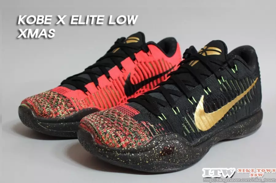 Vánoční Nike Kobe 10 Elite Low