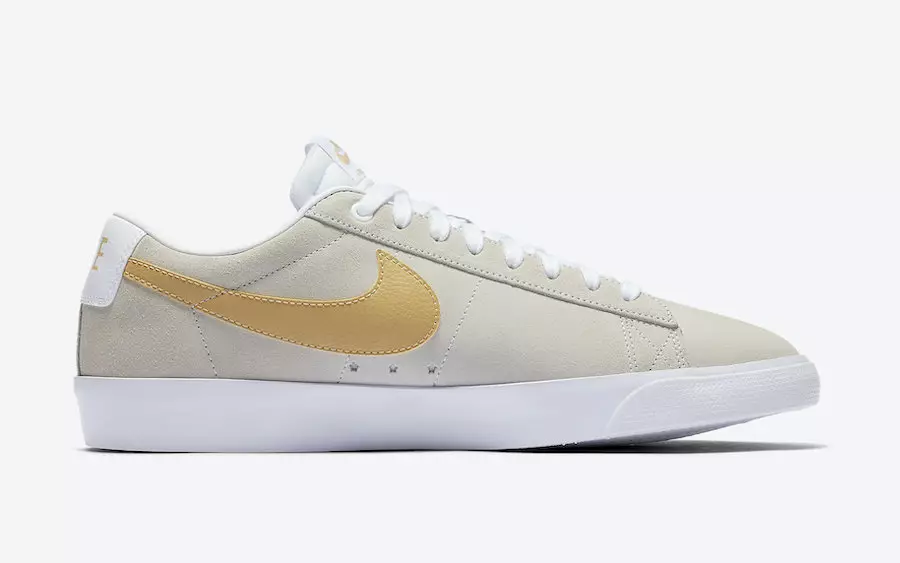 Nike SB Blazer Low Grey Yellow 704939-104 תאריך יציאה