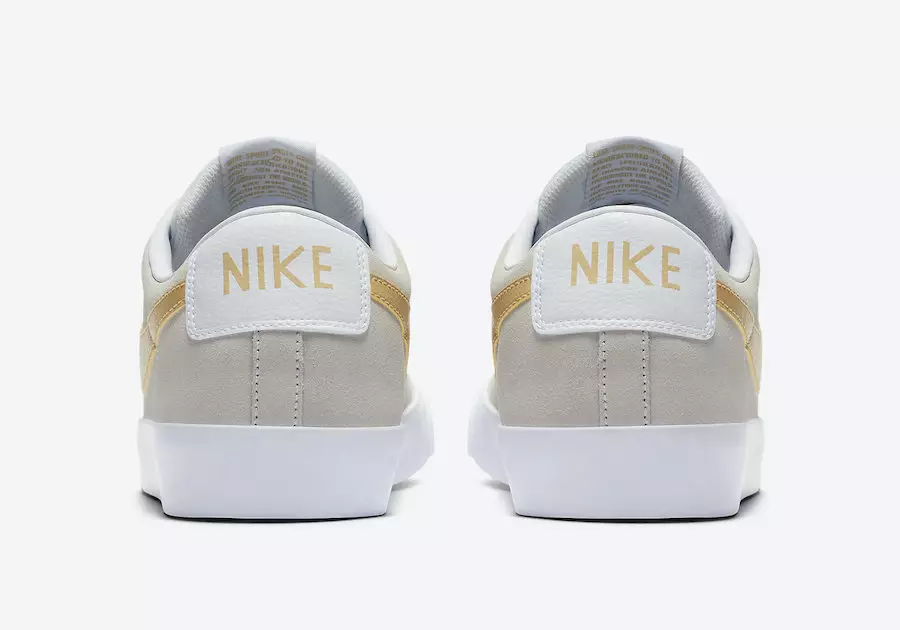 Nike SB Blazer Låg Grå Gul 704939-104 Utgivningsdatum