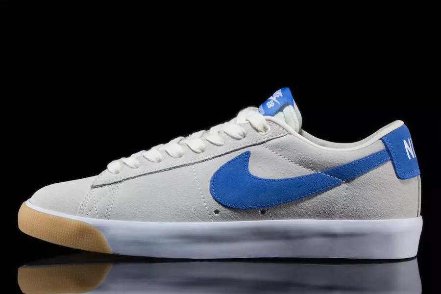 Nike SB Zoom Blazer Low GT Pale Ivory Pacific Blue 704939-103 Data de lançamento