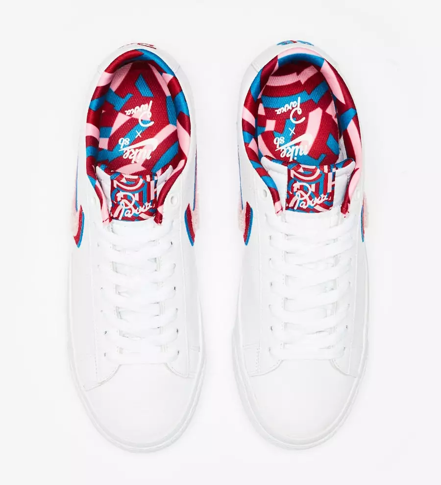 Parra Nike SB Blazer Low GT CN4507-100 Utgivelsesdato