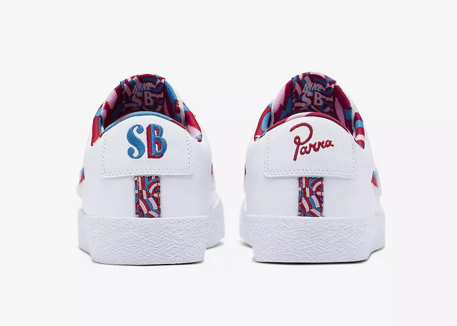 Parra Nike SB Blazer Low CN4507-100 2019 Date de sortie Prix