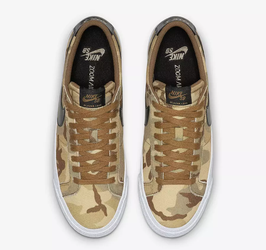 Nike SB Blazer Low Desert Camo 889053-200 Julkaisupäivä