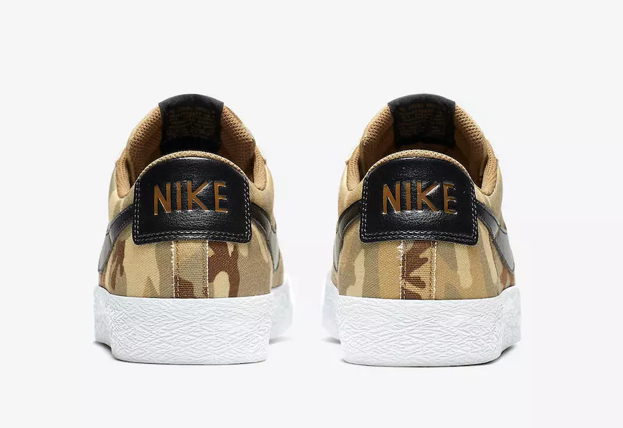 Nike SB Blazer Low Desert Camo 889053-200 Útgáfudagur