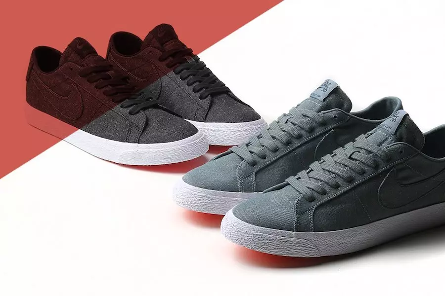 Pacote Nike SB Blazer Low Canvas Desconstruído