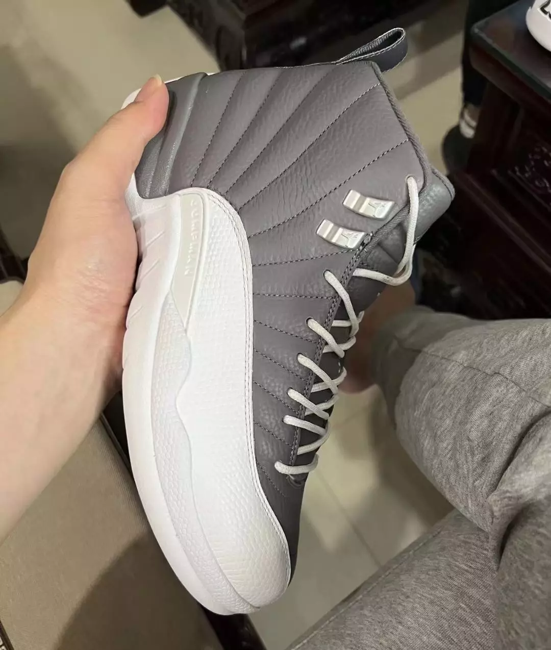 Data de lançamento do Air Jordan 12 Stealth CT8013-015