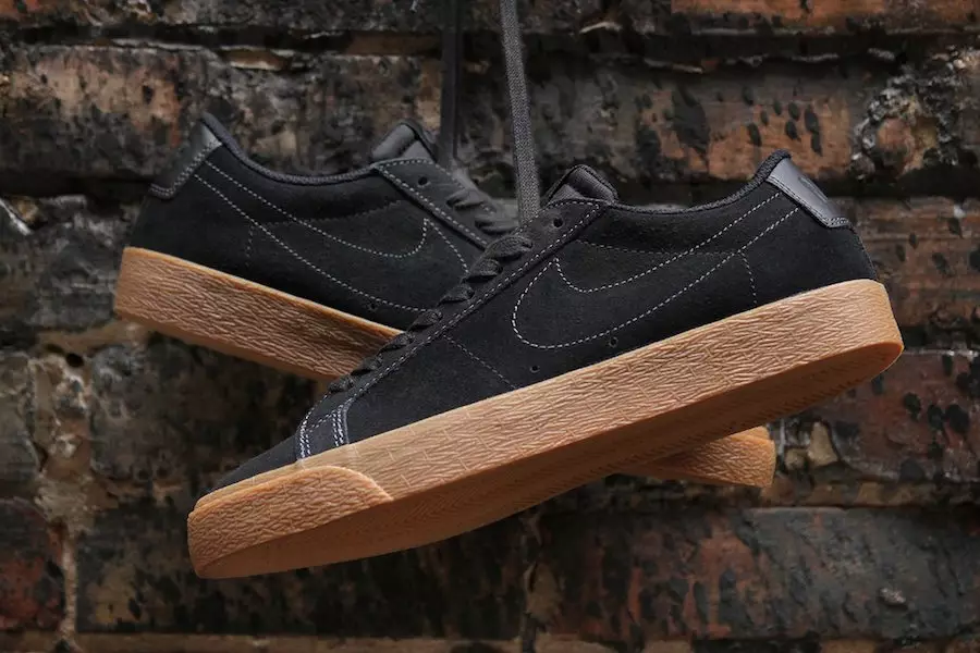 Nike SB Blazer Low Schwarz Gummi 864347-002