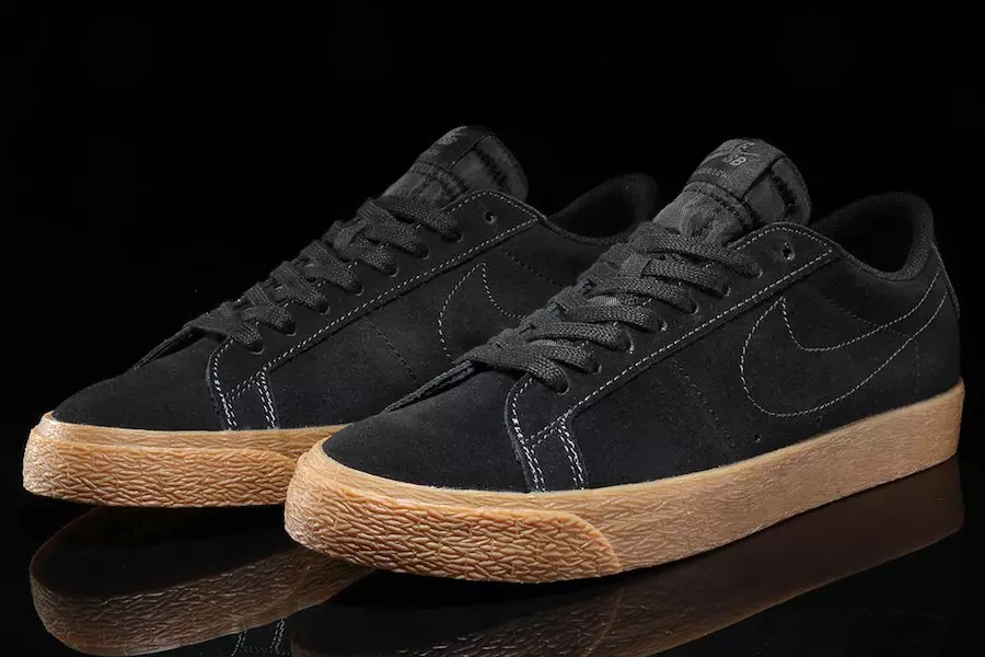 Goma Nike SB Blazer Low Black 864347-002