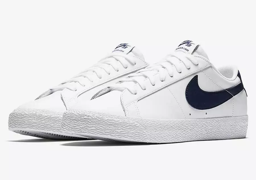 Nike SB Blazer Low White Obsydian