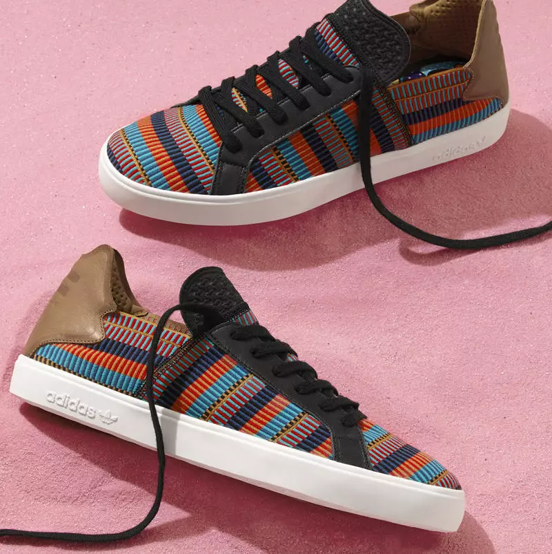 Pharrell adidas ပန်းရောင်ကမ်းခြေ