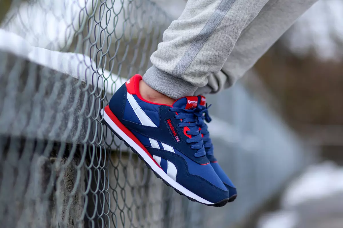 reebok-klassisk-nylon-faux-indigo-rød-1