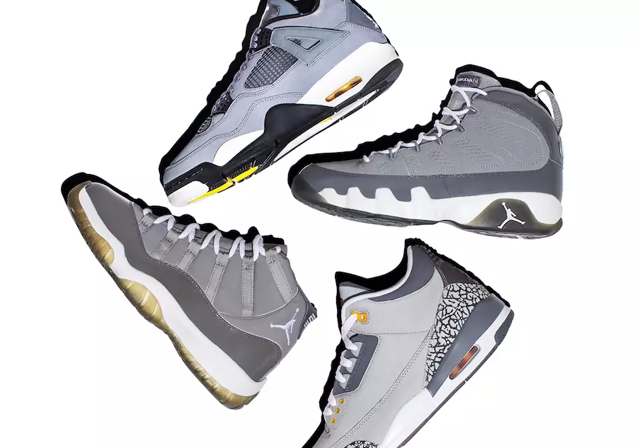 Kolekcija Air Jordan Cool Grey