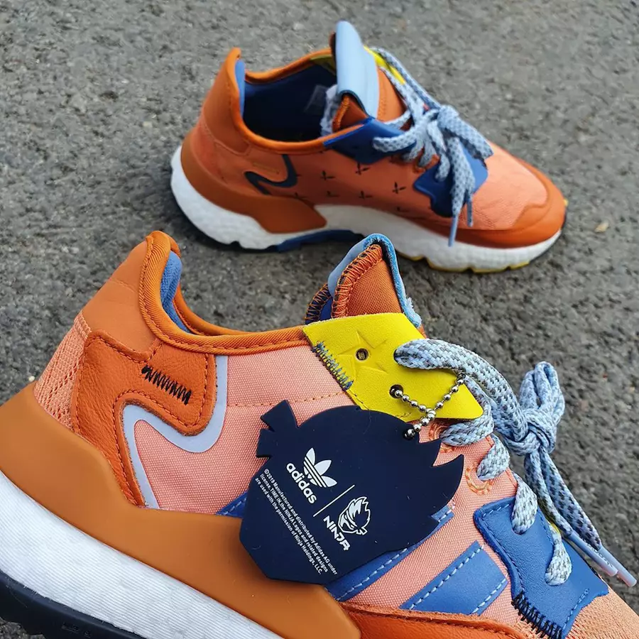 Ninja adidas Nite Jogger Orange Санаи барориши