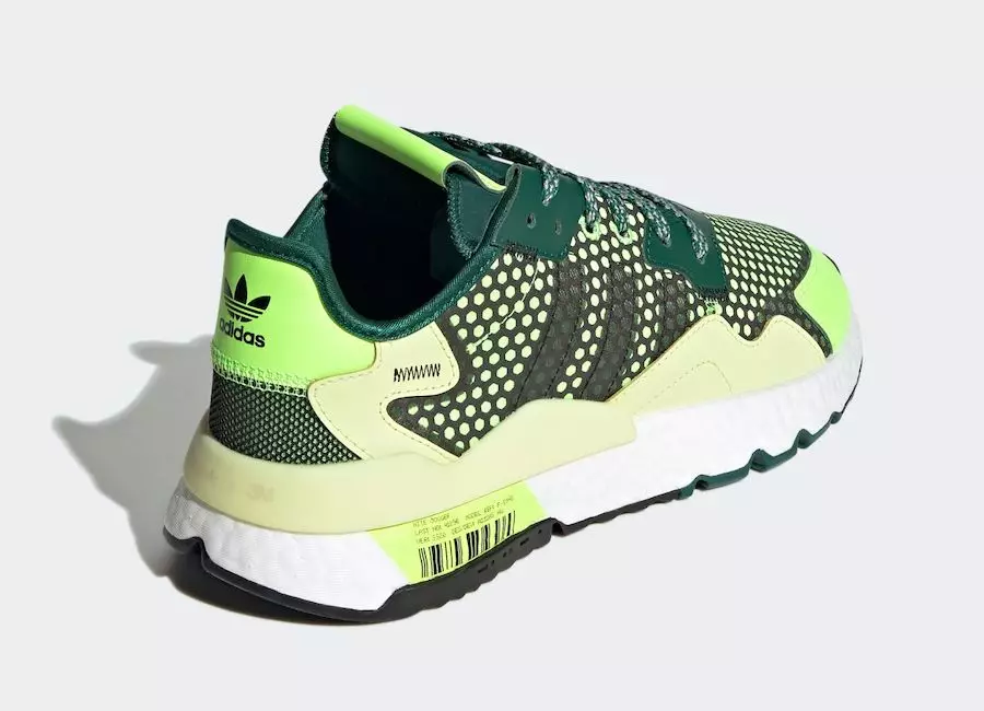 Adidas Nite Jogger Signal Green College Green EF5406 Väljalaskekuupäev