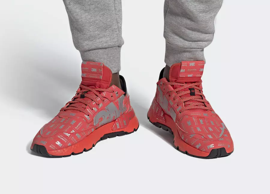 Adidas Nite Jogger Reflective Red FV3621 Išleidimo data