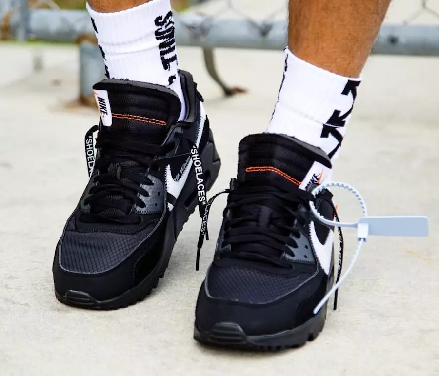 Off-White x Nike Air Max 90 Black White Datum izdavanja