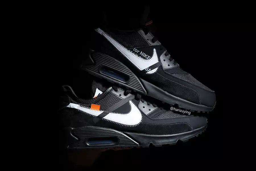 Off-White Nike Air Max 90 Black AA7293-001 Data lansării