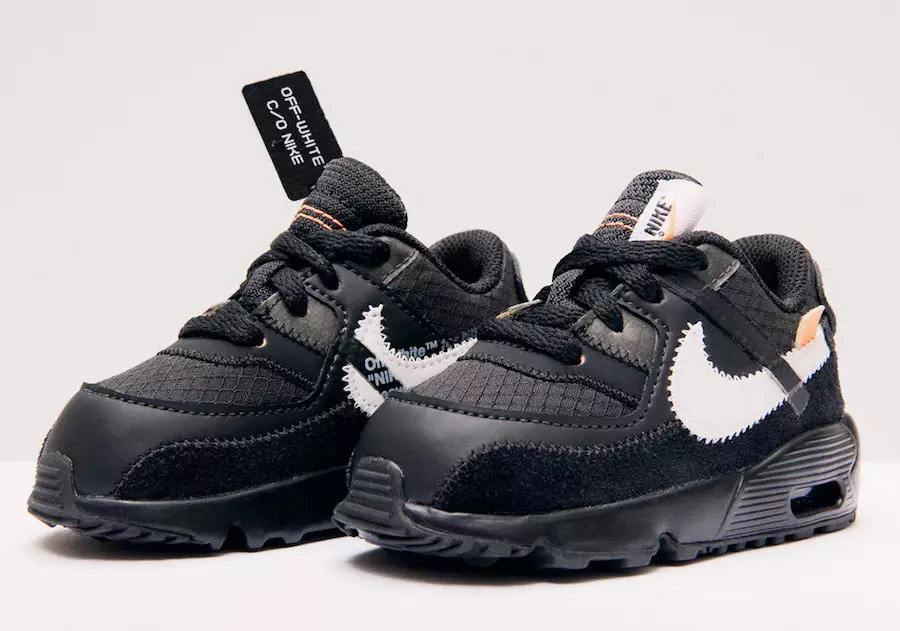 Off-White Nike Air Max 90 Kids Toddler Release Datum