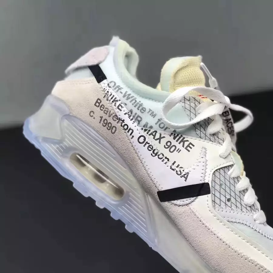 OFF-WHITE Nike Air Max 90 AA7293-100