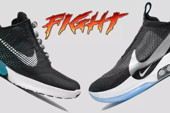 Nike မှ ပိုမိုကောင်းမွန်သော Self-Lacing Shoe- HyperAdapt 1.0 သို့မဟုတ် Adapt BB