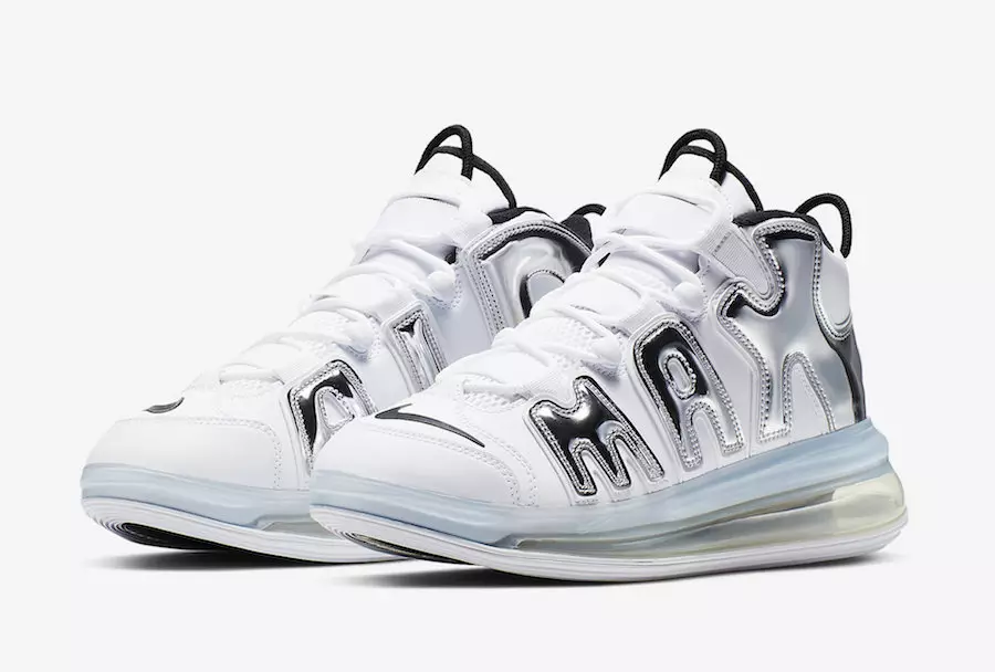 Nike Air More Uptempo 720 White Chrome BQ7668-100 Data tal-Ħruġ