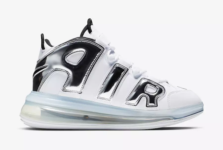 Nike Air More Uptempo 720 White Chrome BQ7668-100 Data e publikimit