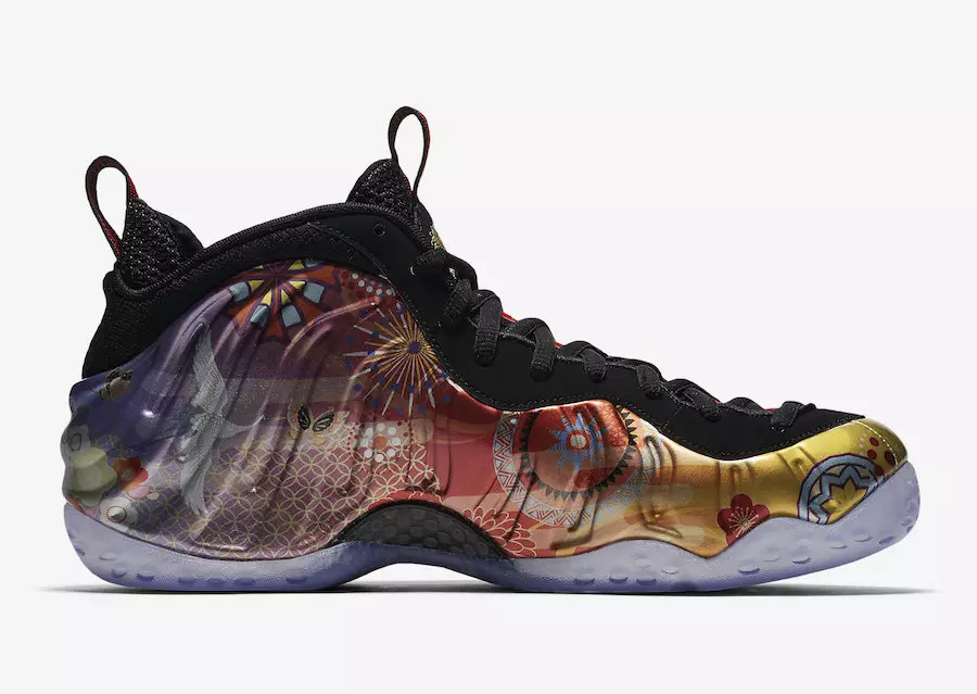 Nike Air Foamposite One LNY Лунарна Нова Година AO7541-006 Датум на издавање