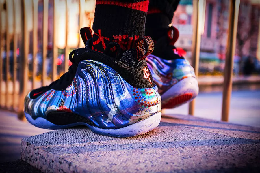 Nike Air Foamposite One LNY پاشنه سال نو قمری