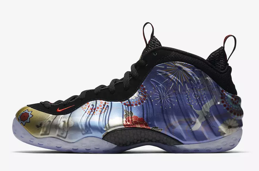 Nike Air Foamposite One CNY Κινεζική Πρωτοχρονιά AO7541-006 LNY Σεληνιακή Πρωτοχρονιά Ημερομηνία κυκλοφορίας