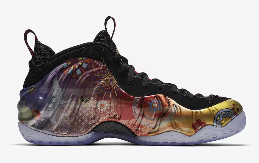 Nike Air Foamposite One CNY Κινεζική Πρωτοχρονιά AO7541-006 LNY Σεληνιακή Πρωτοχρονιά Ημερομηνία κυκλοφορίας